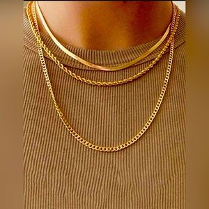 Minimalist Layered Chain Necklace